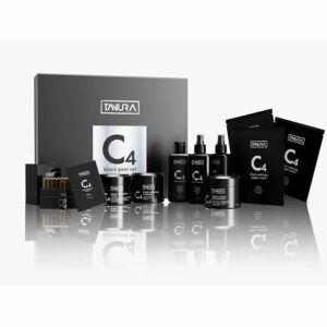 ست کربن تراپی تنورا C4 Black peel set